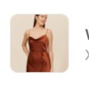 Park and Fifth Waldorf Dress in Rustic Satin